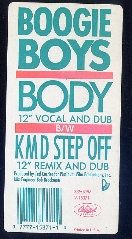 Boogie Boys The Rappin Aint No Thing Boogie Boys The Rappin Aint No Thing